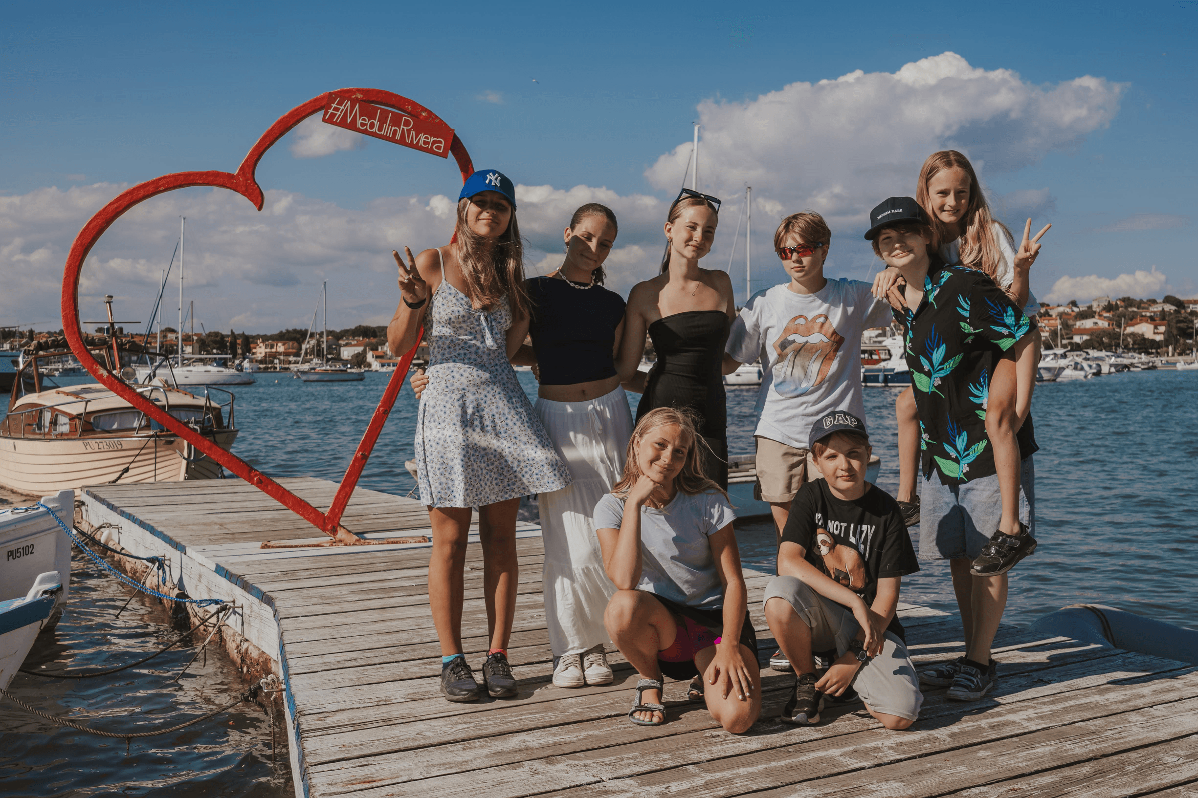 Skupina detí pri srdci #MedulinRiviera